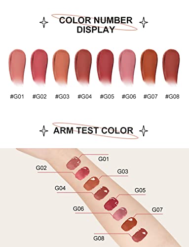 INTO YOU Lip Gloss Stain - Long Lasting, Moisturizing Liquid Lipstick