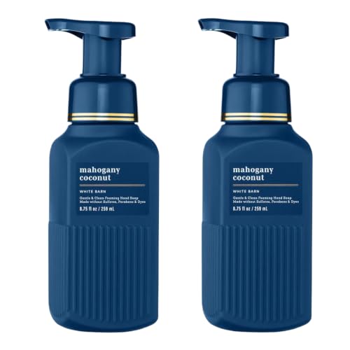 Bath & Body Works Mahogany Coconut Hand Soap 2 Pack 8.75 Fl Oz Each