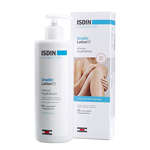 ISDIN Uradin 10% Urea Moisturizing Body Lotion 400ml – Fast-Absorbing for Dry & Very Dry Skin