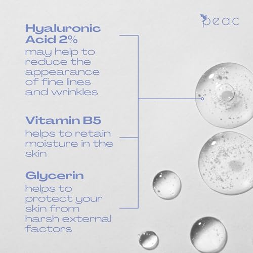 Hyaluronic Acid 2% + B5 Serum 30ml/1oz ? USA Made - All Skin Types - Hyaluronic Acid for Face ? Hydrating, Plumping & Lightweight ? Fragrance Free Skincare ? Moisturizing Face Serum for Women