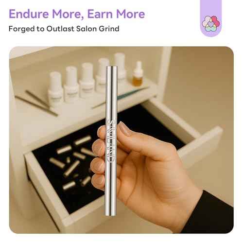 SAVILAND Essentials Cat Eye Magnet for Nails: 5X Stronger Neodymium Nail Magnet Stick Ergonomic Dual-Ended Magnetic Nail Wand for Nail Art 3D Cateye Nails Magnetic Gel Polish Nail Decoration Kits
