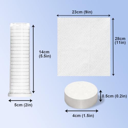 AICARGER Towel Warmer Refills, 60 Compressed Face Towels