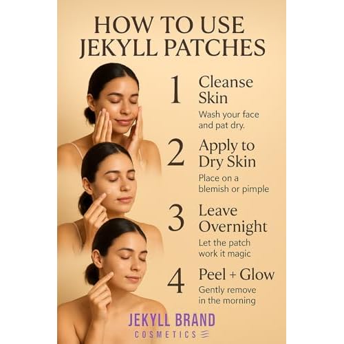Premium Pimple Patch (36 counts) | Jekyll Brand Cosemtics¢â | Hydrocolloid | Invisible | Acne Patch for Covering Zits and Blemishes | Sterile Spot Patches for Face and Skin | Dermatologist Approve