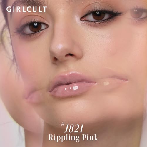 GIRLCULT High Shine Lip Gloss – Non-Sticky Nude (J821)