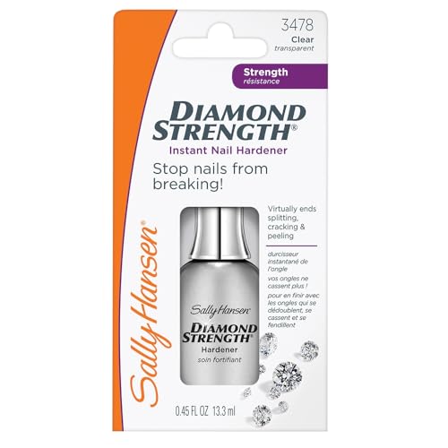 Sally Hansen Diamond Strength Hardener - 0.45 Fl Oz, Pack of 1 - Nail Treatment