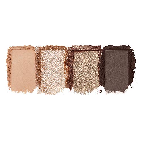 e.l.f. Bite-Size Eyeshadow Palette, 4-Pan Creamy & Blendable