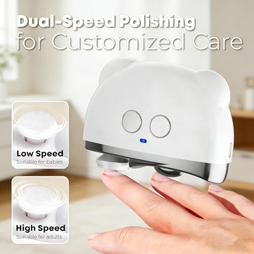 Electric Nail Clipper with LED Light, Automatic Trimmer for Seniors