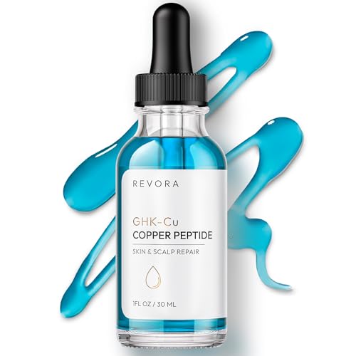 GHK-Cu Copper Peptide Serum for Face & Scalp - 1 fl oz