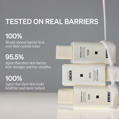 KNEMO Barrier Lock Rice PDRN Milk Essence - Hydrating Toner for Sensitive Skin