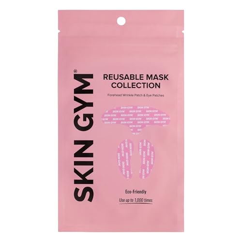 Reusable Silicone Eye Patches & Forehead Mask Set for Hydration & Skin Absorption | SKIN GYM