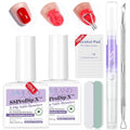 SAVILAND Dip Powder Nail Remover Kit with Cuticle Oil & File Tools