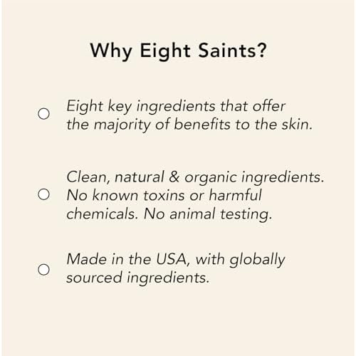 Eight Saints Coast is Clear Seaweed Anti Aging Face Toner, Natural and Organic Alcohol Free Witch Hazel Toner for Face, Minimizes Large Pores and Redness, 6 Ounces