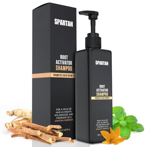 SPARTAN Root Activator Shampoo for Men - Hair Growth & Thickening