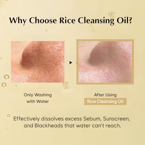 MIDHA Rice Bran Cleansing Oil | Makeup Remover & Pore Cleanser