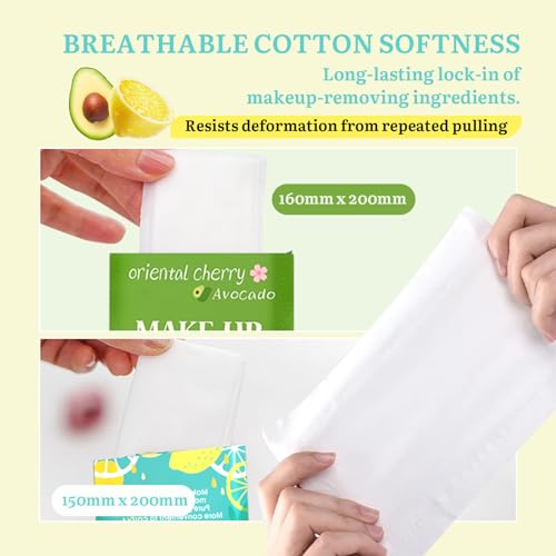 Makeup Remover Wipes 64 Pack - Gentle Face Cleansing Towelettes