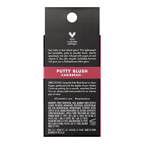 e.l.f. Putty Blush - Cream to Powder, Caribbean