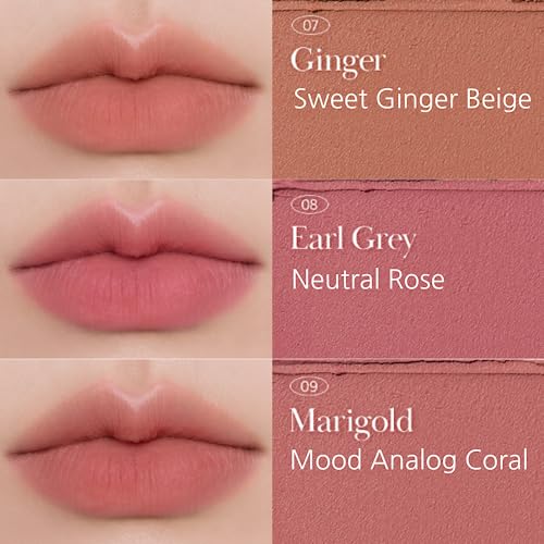 BBIA Last Powder Lipstick - Matte Finish, Long-Lasting, Cream Rose
