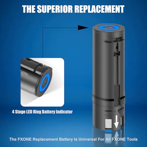 CBQ for BaBylissPRO FXONE Replacement Battery ? Universal Snap-in Li-ion Battery for FXBB24, 4-Hour Runtime for BaByliss Pro Trimmers & Clippers