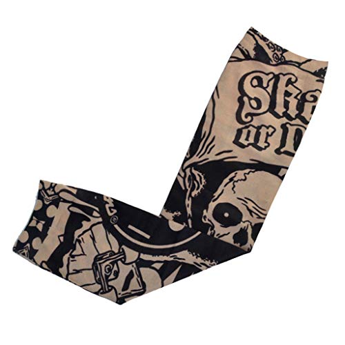 HOVEOX 20PCS Temporary Tattoo Arm Sleeves