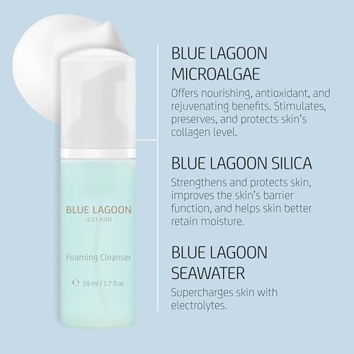 Blue Lagoon Foaming Face Cleanser | Mineral-Rich Icelandic Seawater