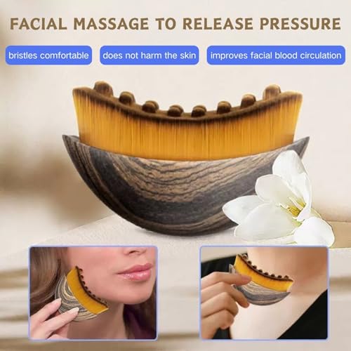 Lymphatic Drainage Face Brush for Facial Contour & Massage