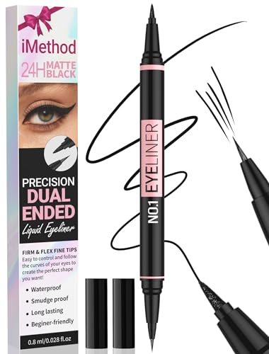 iMethod Waterproof Liquid Eyeliner - 2-in-1 Dual-Tip