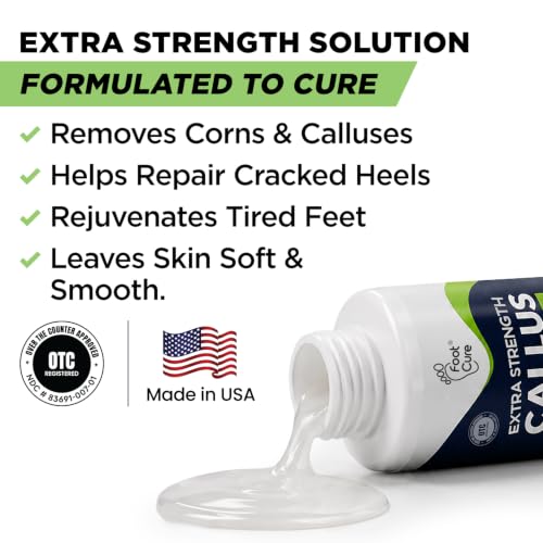 Extra Strength Callus Remover Gel with Pumice Stone - 8 oz 2 Pack
