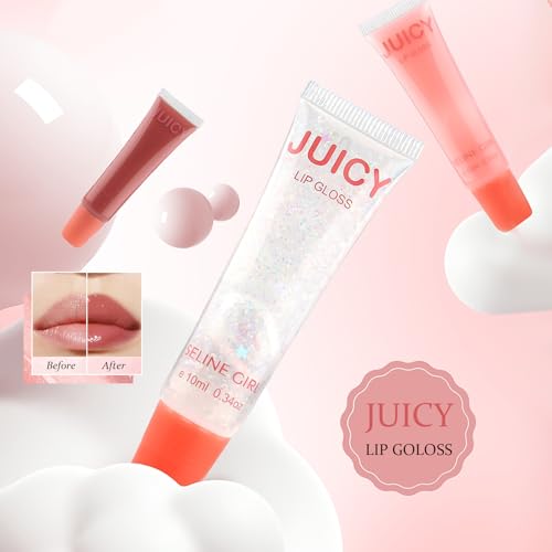 Juicy Lip Gloss - Hydrating Tinted Lip Plumper for Women