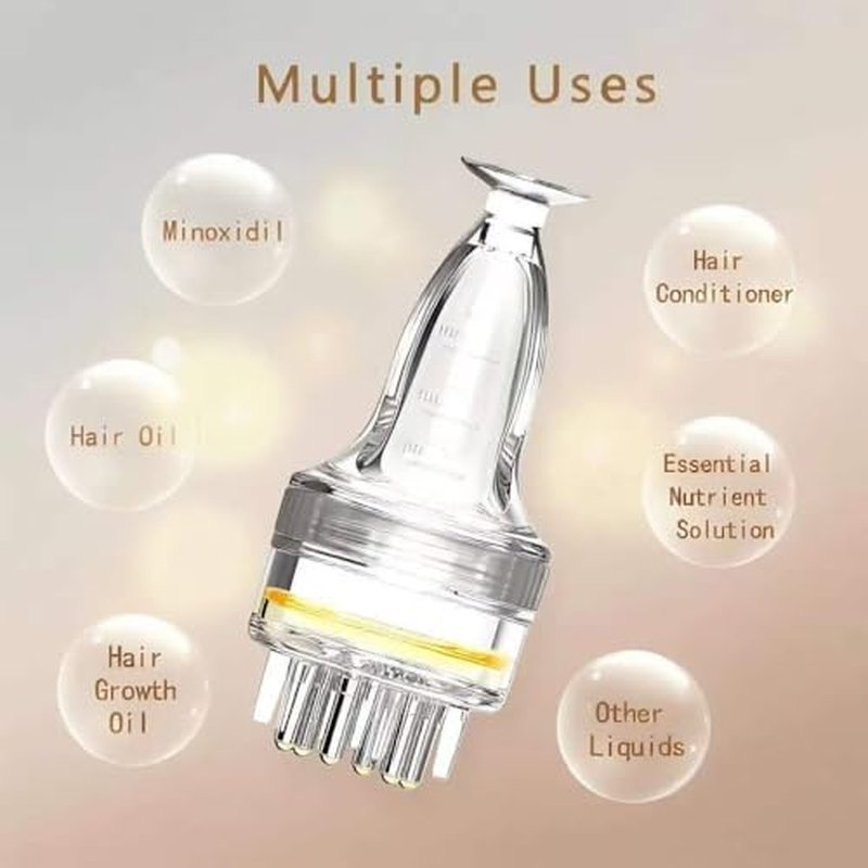 Micwkto Minoxidil Applicator Brush & Scalp Massager Tool