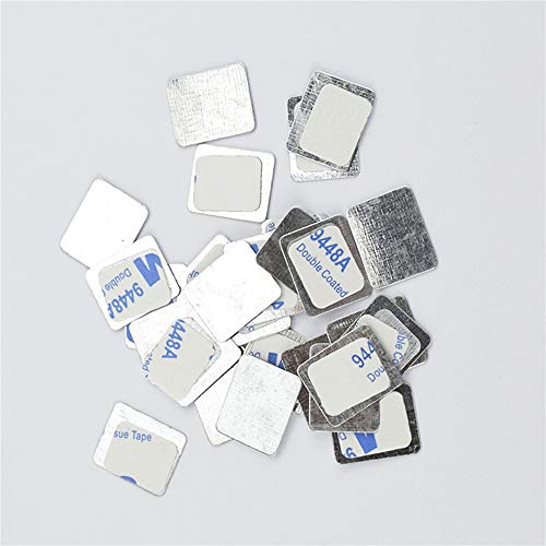 TUOKING 50 Pcs Metal Stickers for Magnetic Makeup Palettes