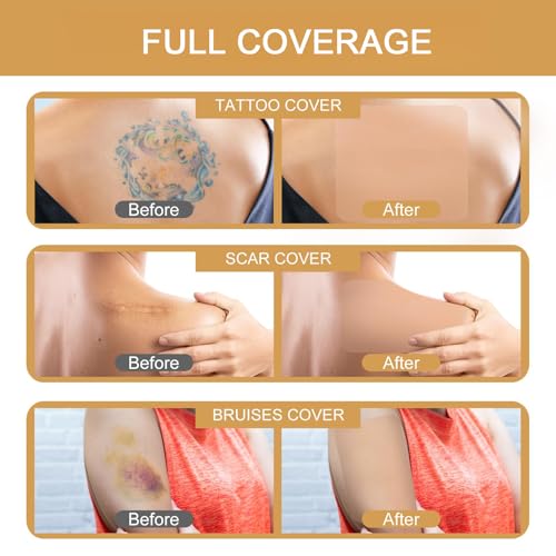 Tattoo Cover Up Patch - Waterproof Concealer Stickers (6 Pcs)