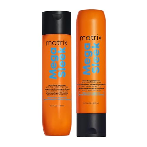 MATRIX Mega Sleek Anti-Frizz Shampoo & Conditioner Set - 96H Control