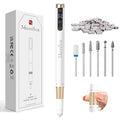 MelodySusie Pen-Shaped Ultra-Slim Cordless Nail Drill,PM180G 30000RPM Portable Rechargeable Electric File with Rotary Lock Design for All Manicure,Shaping & Acrylic Gel Removal for Advanced Home Use