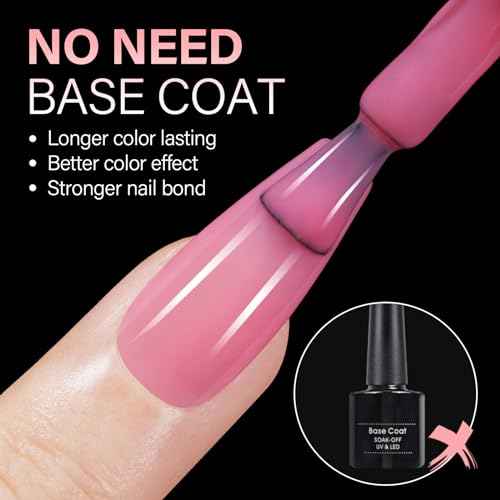 AILLSA Medium Coffin Nail Tips 450PCS Full cover Double-sided Matte Gel Stronger Adhesion Pre-Shaped Press on Nail Tips for Home DIY Nail Arts Salon 15 Sizes