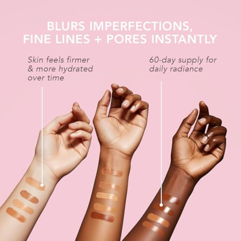 DOLL 10 Peptide Bounce Balm Foundation - Hydrating, Age-Defying for Mature Skin