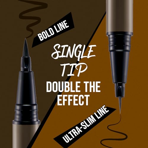 NOON'S UP Waterproof Liquid Eyeliner Pen - Ash Brown