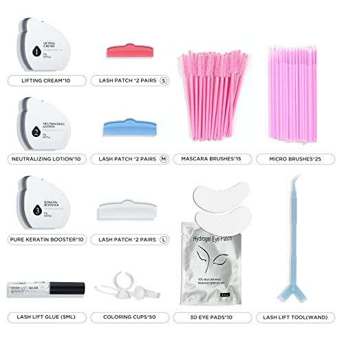 Lash Lift Kit Professional Keratin - 10 Applications