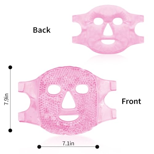 Cold & Hot Gel Bead Eye Mask – Dark Circles & Puffiness Relief