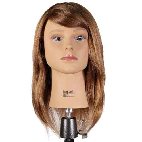 Emma: [100% European Hair Mannequin] - Light Brown