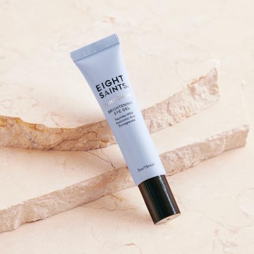 Eight Saints Light Show Eye Gel - Cooling Anti-Aging Brightener, 0.5 oz