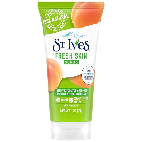 St. Ives Apricot Scrub Exfoliant Travel Size, 1 Oz Tube