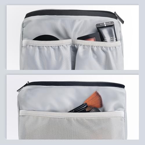 Aosbos Black Waterproof Makeup Bag & Travel Organizer