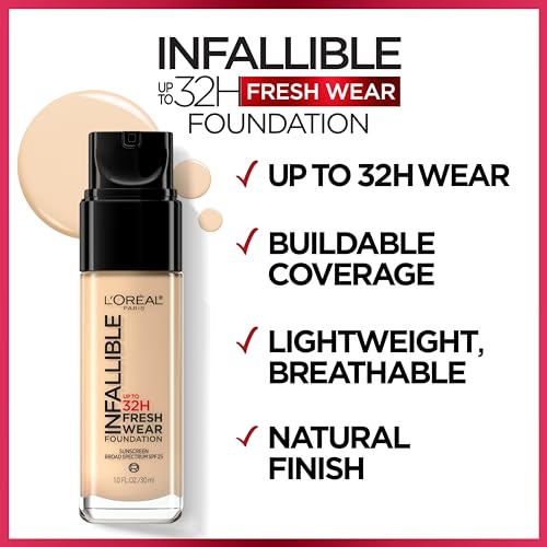 L'Oreal Paris Infallible 24H Foundation - True Beige 420, 1 Fl Oz