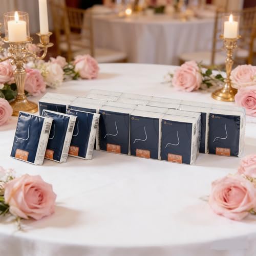 100 Pack Pocket Tissues Travel Packs Bulk 600 Sheet Mini Tissues Bulk 4 Ply Small Travel Size Paper Individual Pocket Size