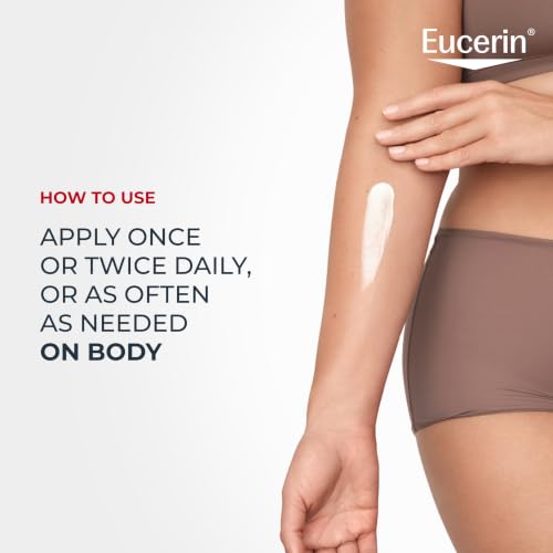 Eucerin Roughness Smoothing Body Lotion with Urea - 16.9 fl oz Hydrating Moisturizer for Dry, Bumpy Skin