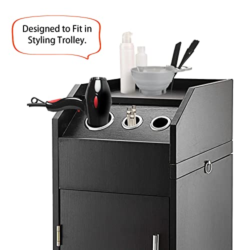 Stainless Steel Hair Dryer & Curling Iron Holder Set