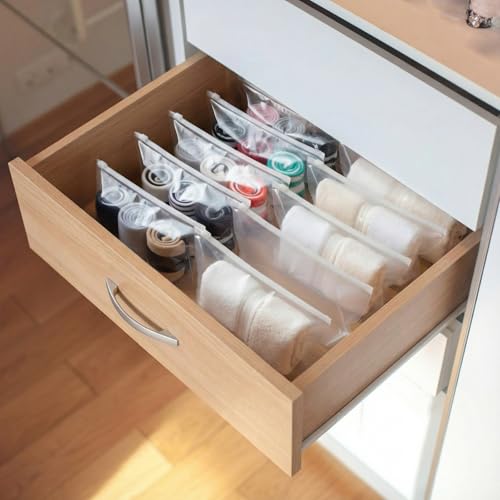 Bokon 200 Pcs Small Toiletry Bags Bulk, 5.12 x 8.11 Inches Clear Cosmetic Makeup Bags with Zipper Travel Pouches for Women Waterproof Transparent PE Storage Organizer for Swimsuit Bikini Vacation