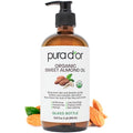Organic Sweet Almond Oil - 16.9 oz Glass Bottle | PURA D'OR