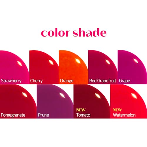 ETUDE Dear Darling Water Tint 3 SET (Strawberry Ade, Cherry Ade, Red Grapefruit Ade, 9g*3) | Vivid Color Lip Stain with Moisturizing Weightless & Non-sticky Finish | Korean Makeup, Perfect for Gift