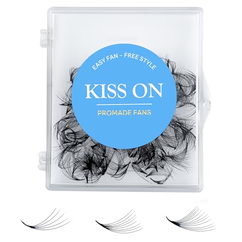 Kiss On 6D Premade Lash Fans 500 Pack | Volume Eyelash Extensions